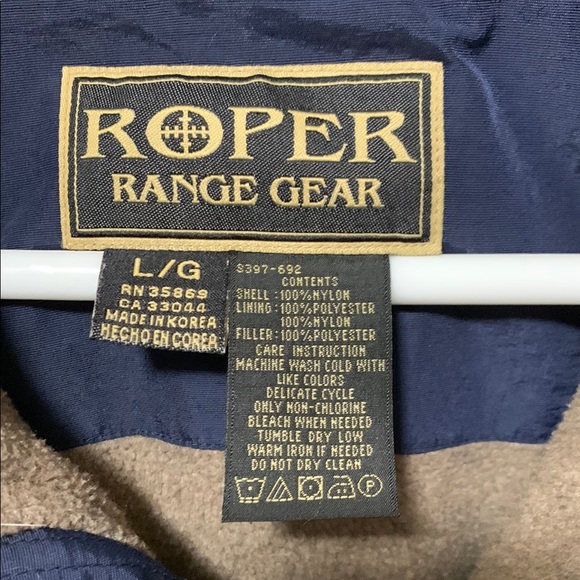 Vintage Roper Navy Blue Men's Jacket - Picture 3 of 8